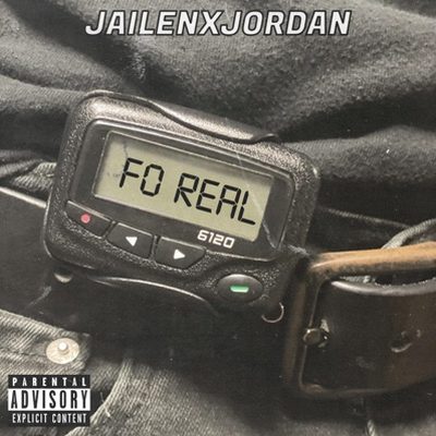 Fo Real cover art: a pager clipped to a belt reading Fo Real