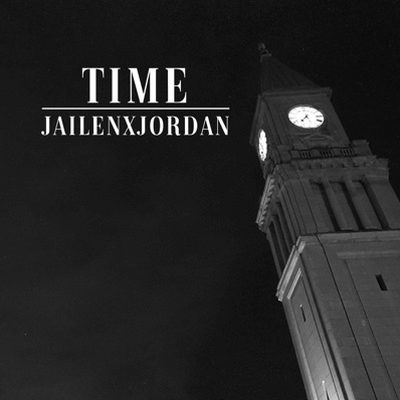 Time cover art: a clock tower at night